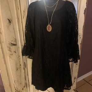 Black Lacey dress